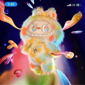 Rock the Universe Labubu plush doll larger size new in box authentic pop mart